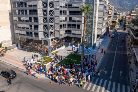 Το δημοτικό πάρκινγκ στο κέντρο του Βόλου